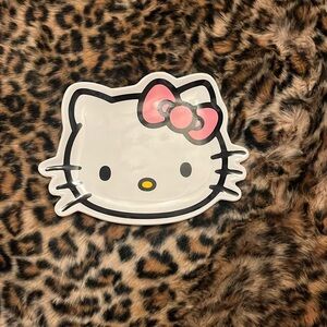 Hello kitty plate